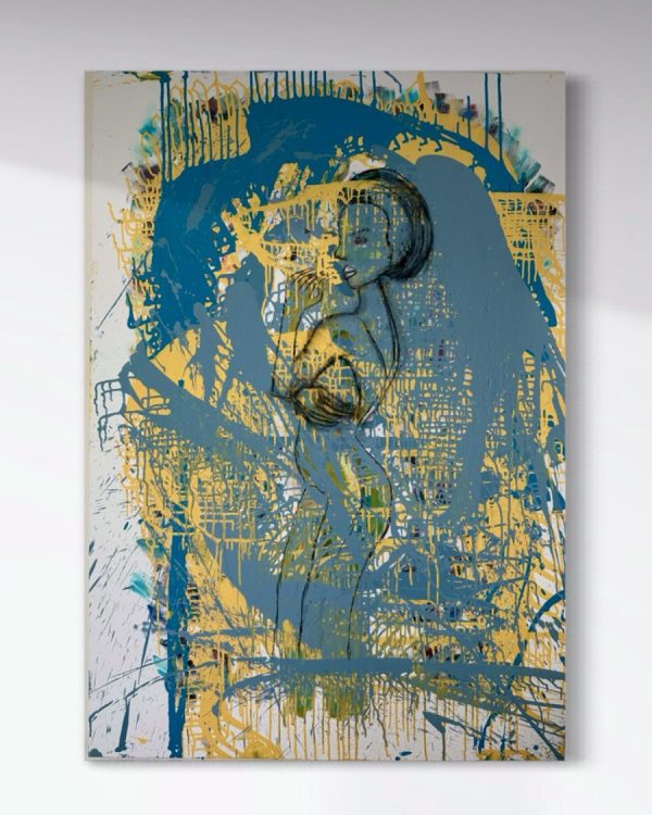 Abstract on Canvas by Sigal Hen