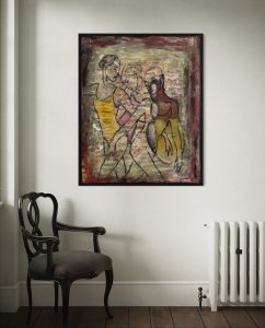 Childhood dream 2025 60cm x 50cm by Sigal Hen